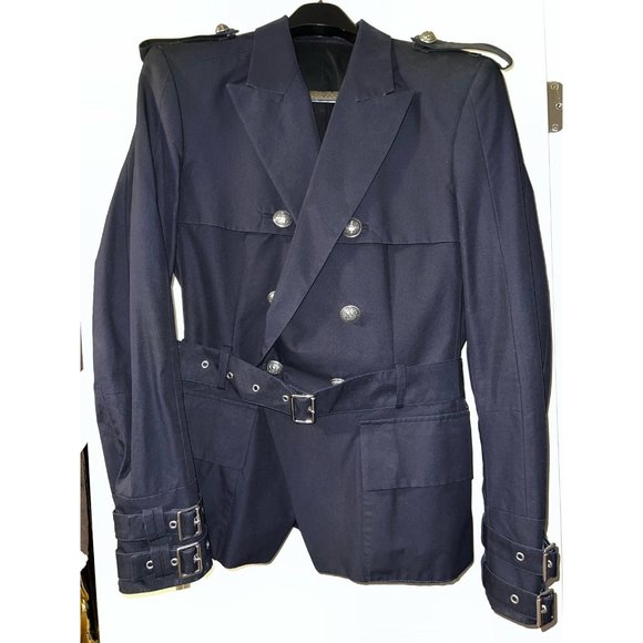 Balmain Double-Breasted Military Blazer - Picture 5 of 13